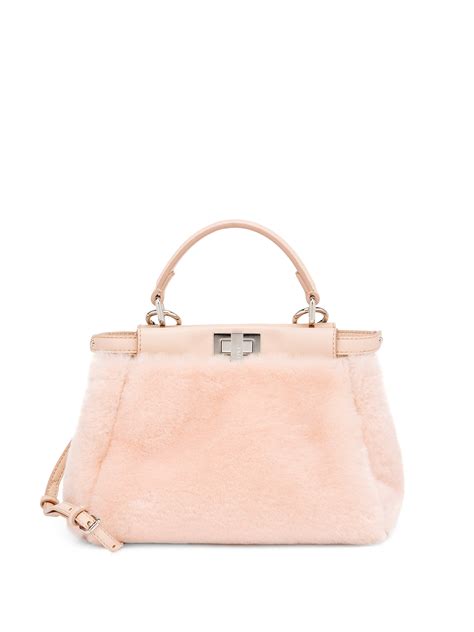 fendi peekaboo mini fur|fendi peekaboo mini sale.